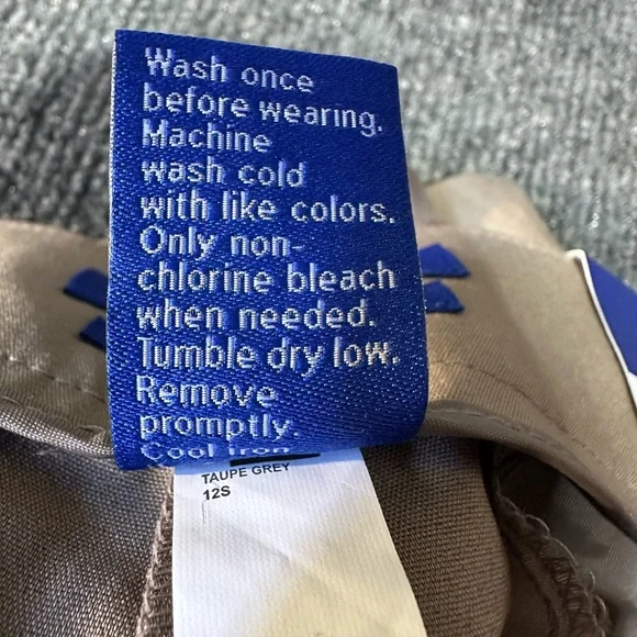 NWT women’s Apt 9 Torie curvy straight leg dress pants SZ 12short - Picture 6 of 6